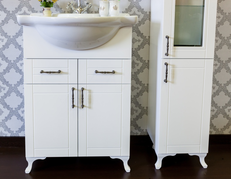 Тумба для комплекта Sanflor Глория 65 белая С04591 - 2