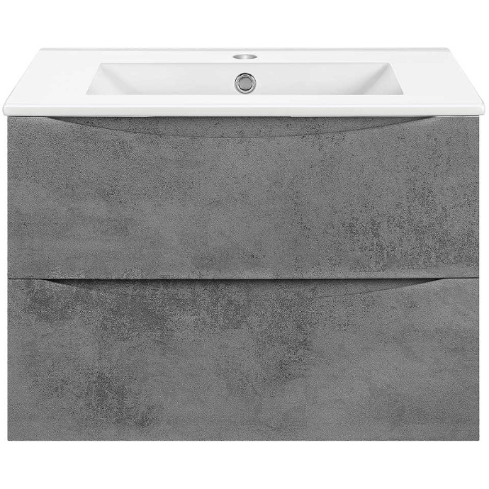 Тумба под раковину Vincea Mia Slim 60 серая VMC-2MC600S1BT - 0
