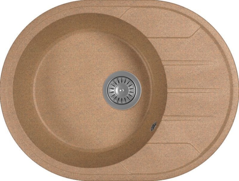 Мойка Лиана 620, терракота СМс 29.020.B0620.406 - 0