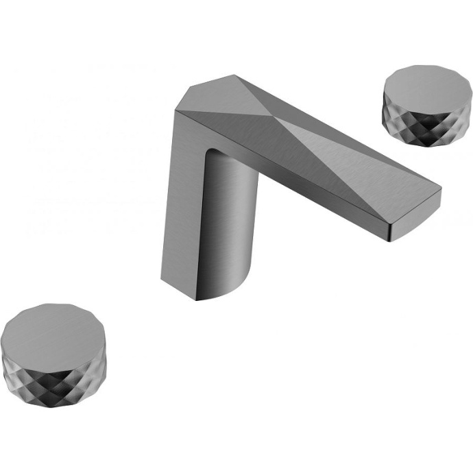 Смеситель для раковины Boheme Venturo черный матовый 150-GM-DIAMOND - 0