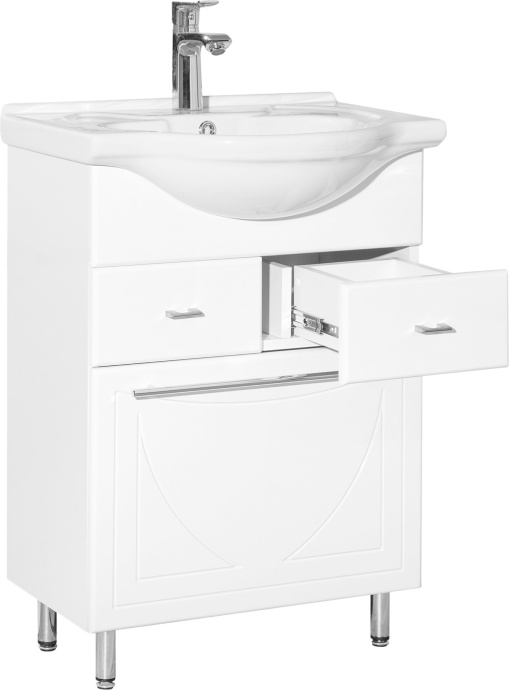 Тумба для комплекта Style Line Лана 60 с бельевой корзиной СС-00002253 - 4