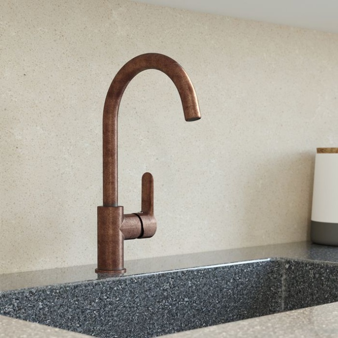 Смеситель Iddis Cuba CU3MBJ0I05 для кухонной мойки - 1