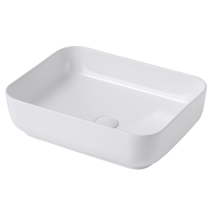 Раковина накладая ABBER Rechteck 50 белая  AC2202 - 0