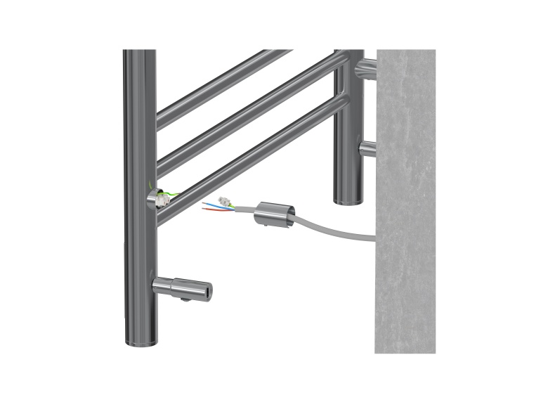 Полотенцесушитель электрический Aquatek Пандора П10 500х900, quick touch AQ EL RPC1090CH - 6