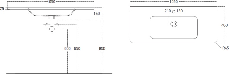 Раковина STWORKI 105 12105-KL - 8