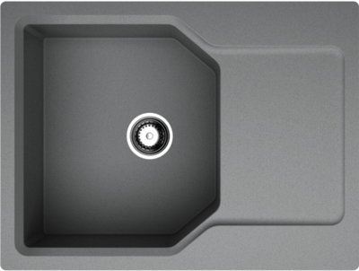 Мойка кухонная Omoikiri Yonaka 65-GR leningrad grey 4993346 - 0