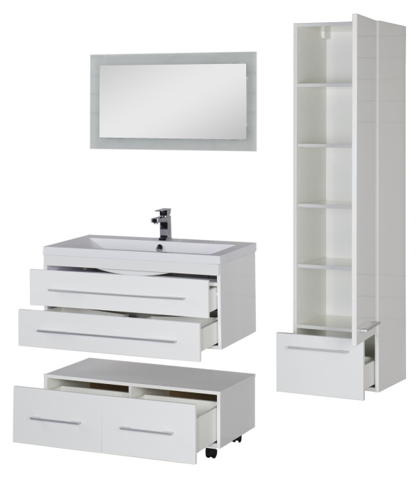 Мебель для ванной Aquanet Нота 90 белая 171492 - 25