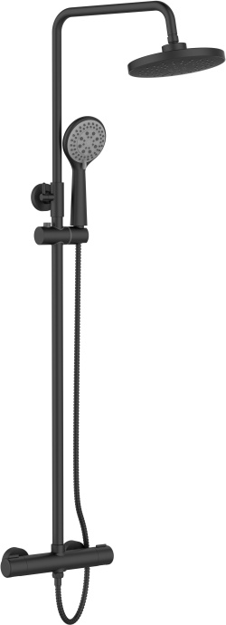 Душевая стойка Orange Thermo T02S3-912b - 0