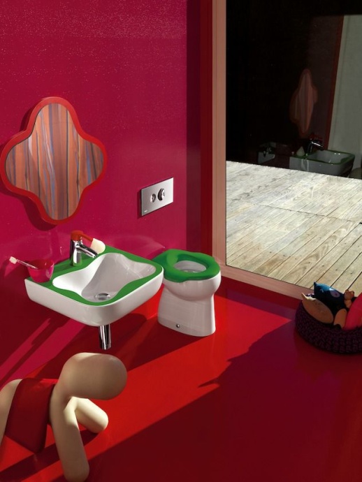 Рукомойник Laufen Florakids 8.1503.1.072.104.1 - 1