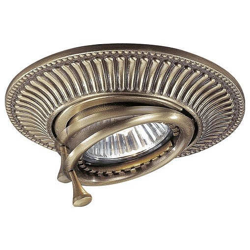 Встраиваемый светильник Reccagni Angelo 1082 SPOT 1082 BRONZO - 0