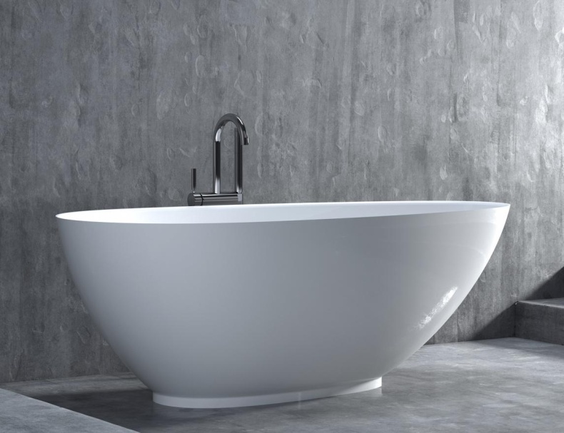 Ванна из искусственного камня Salini Paola 160x77 101511SM S-Stone, матовый - 3