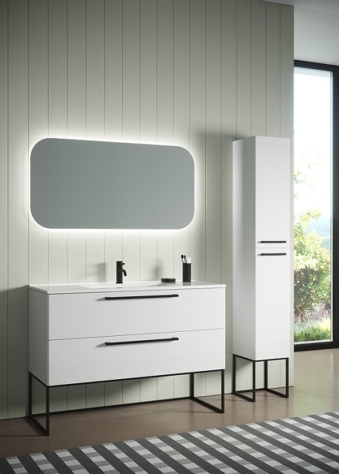 Комплект мебели Sanvit Сити 90 белый глянец - 0