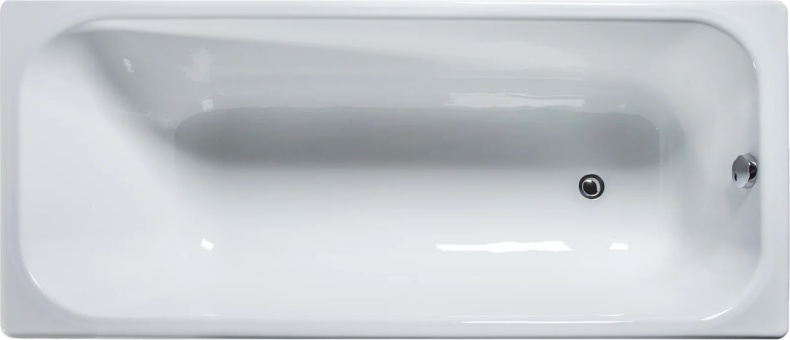 Чугунная ванна Универсал Ностальжи 170x75 см, пристенная 4607152360073  - 0