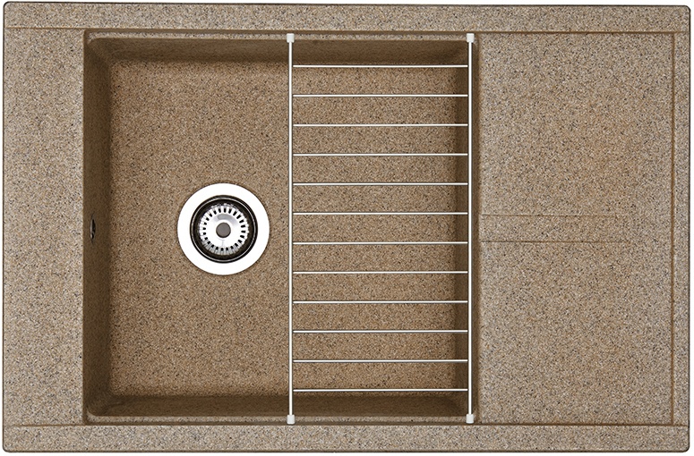 Мойка кухонная AQUATON Делия 78 терракотовая 1A715132DE270 - 2