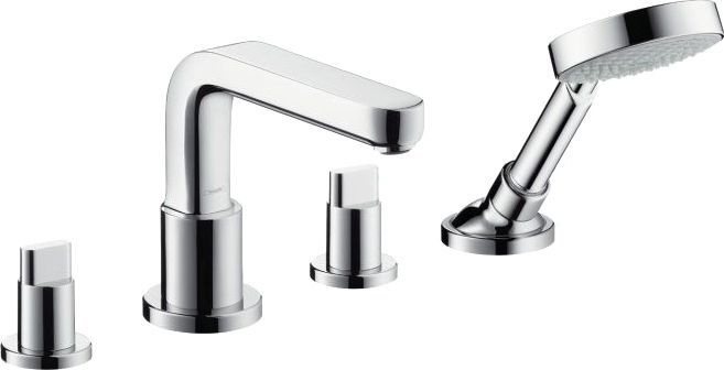 Смеситель Hansgrohe Metris S 31446000 на борт ванны - 0