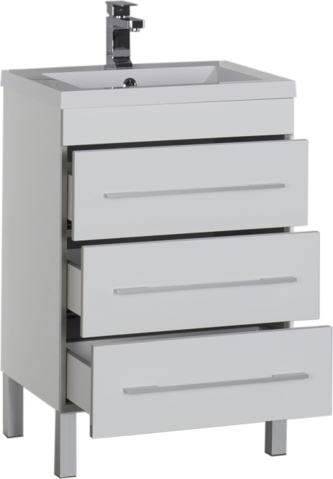 Тумба для комплекта Aquanet Верона 58 белая 178253 - 1