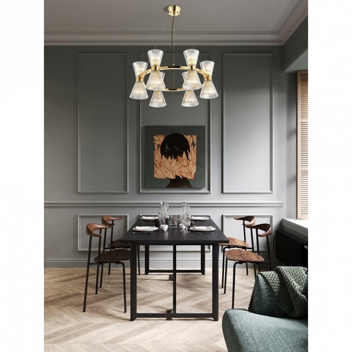 Подвесная люстра Aployt Elinor APL.801.03.12 - 8