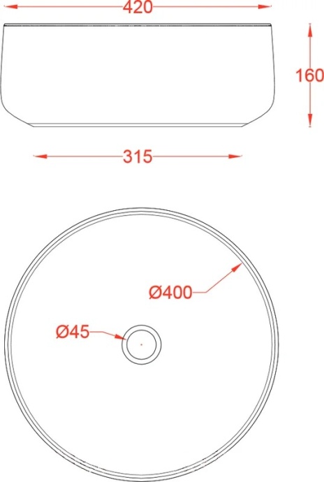 Накладная раковина ArtCeram Cognac COL001 01 00 белый - 3