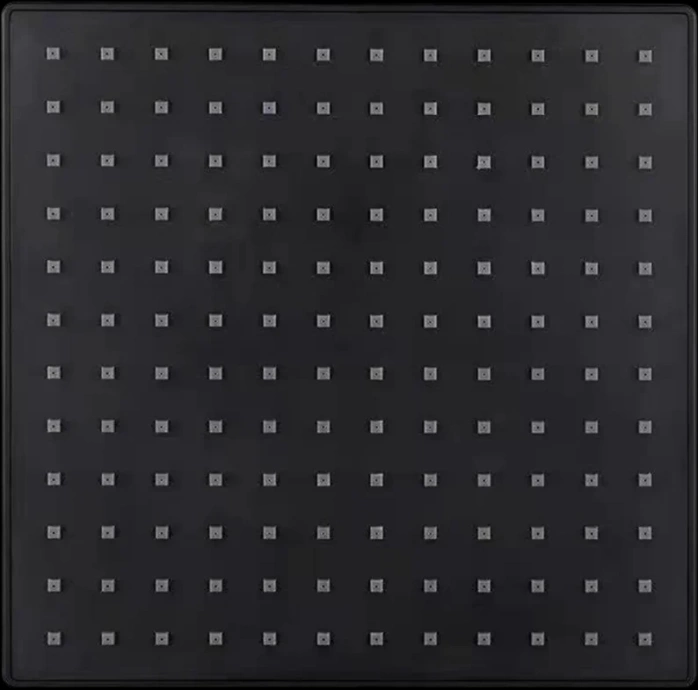 Верхний душ Berges Nardis черный матовый 072002 - 0