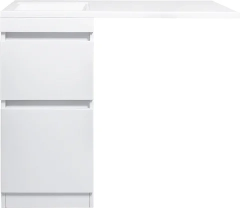 Тумба под раковину Style Line Даллас 100 Люкс Plus, белый  СС-00002346 - 0
