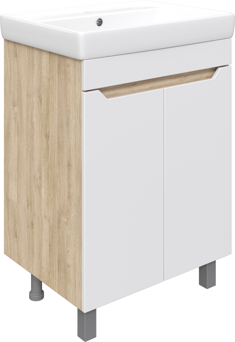 Тумба с раковиной DIWO Архангельск 60 дуб сонома 569755 - 1