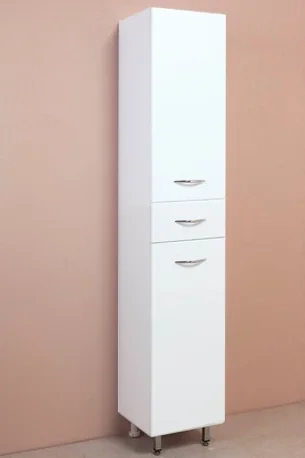 Шкаф-пенал Onika Модерн 40 R с бельевой козиной, белый  404010 - 1