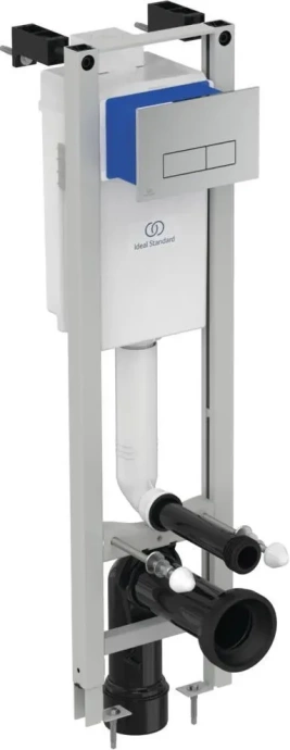 Система инсталляции для унитазов Ideal Standard Prosys Eco Frame M с кнопкой смыва хром E2332AA - 0