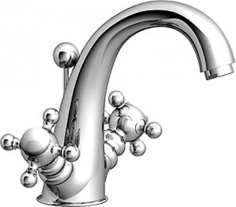 Смеситель для раковины Gattoni Vivaldi хром  1232012C0cr - 0