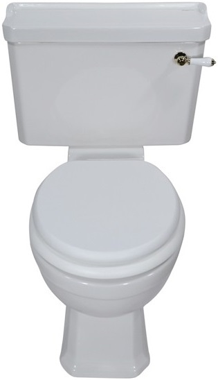 Унитаз напольный Magliezza Retro с боковой ручкой, цвет золото - 0