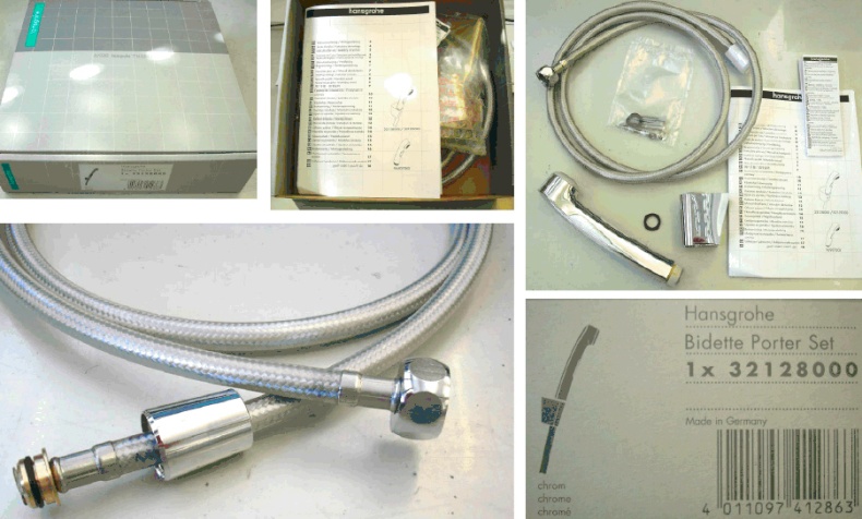 Гигиенический душ Hansgrohe со смесителем 32129000 - 6