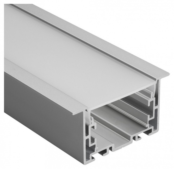 Профиль с рассеивателем Arlight S2-LINIA69-F-2500 ANOD+OPAL 021177 - 0