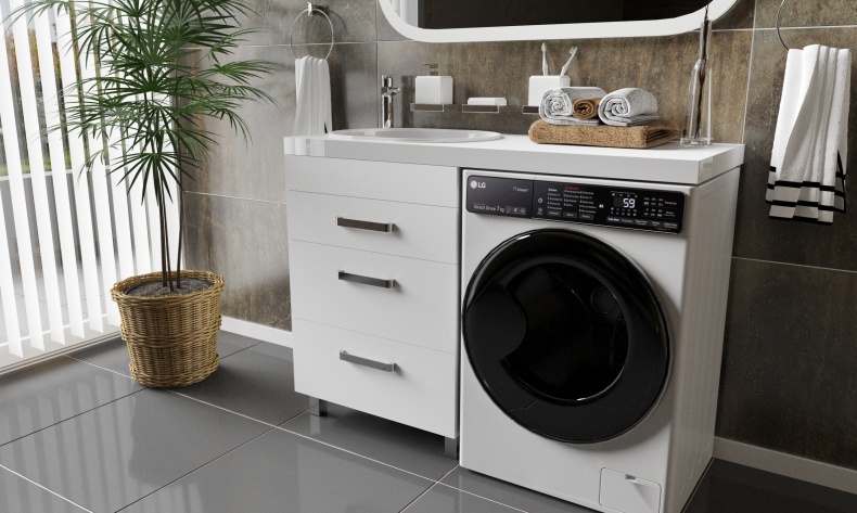 Раковина STWORKI Bruks RBS120L на стиральную машину - 5