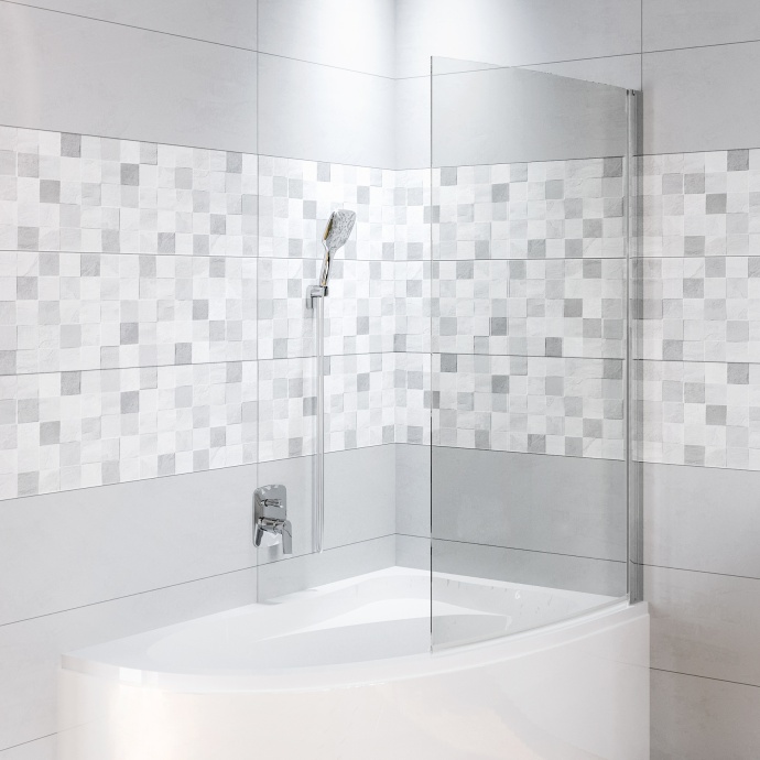 Шторка на ванну Riho Novik Z108 Lyra R G003039120 - 0