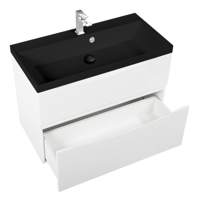 Тумба под раковину BelBagno Marino 90 белый MARINO-H60-900-2C-SO-BL-P - 11