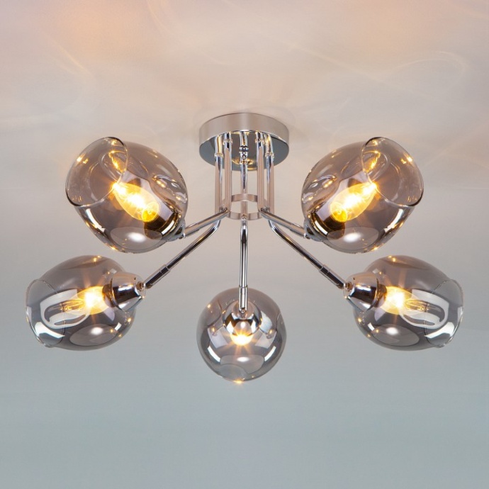 Потолочная люстра Eurosvet Marci 30164/5 хром - 1