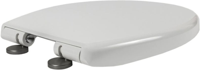Крышка-сиденье Jacob Delafon July 17503 с микролифтом, петли хром - 1
