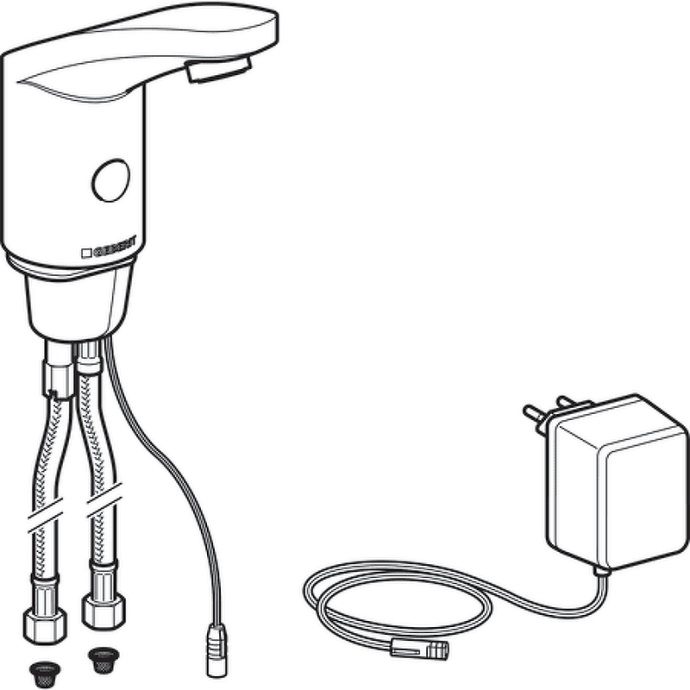 116.145.21.1 HyTronic185 IR смесит.бесконт, с внутр.регулир.темпер,230В хр.гл. - 1