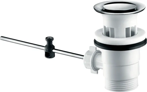 Смеситель для раковины Hansgrohe Vernis Blend с донным клапаном хром 71571000 - 1