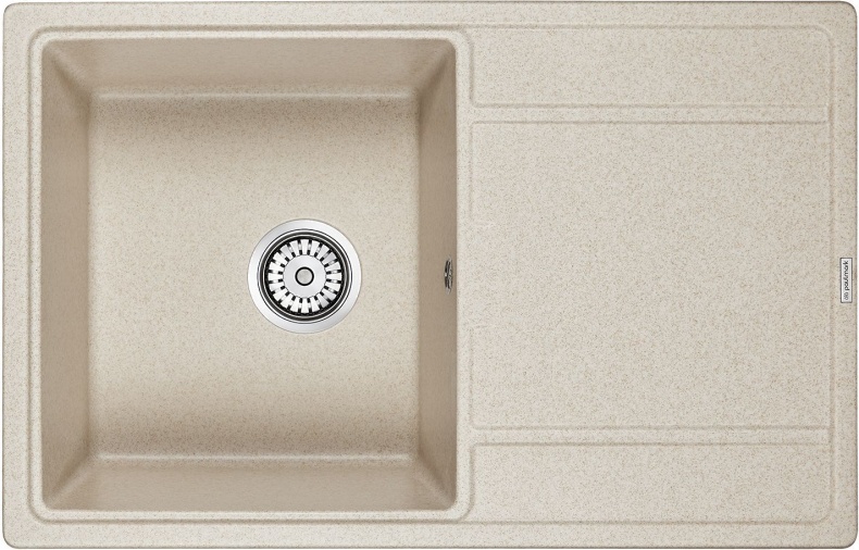 Мойка кухонная Paulmark Flugen PM217850-BE бежевый - 0