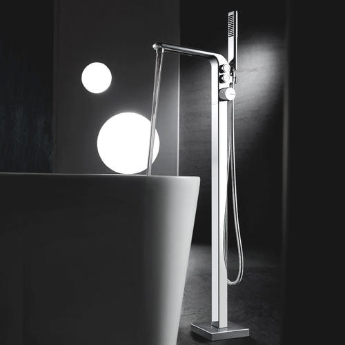 Смеситель напольный Black&White Universell хром 7642U - 1