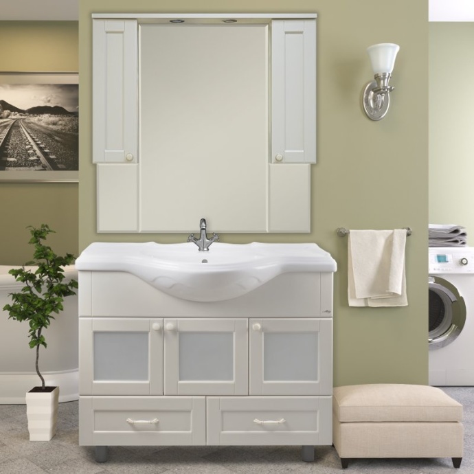 Мебель для ванной Misty Латте 105 П-Лат01105-0322Я - 1