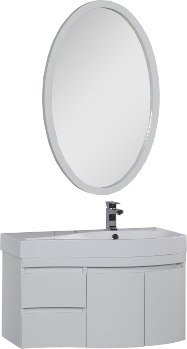 Мебель для ванной Aquanet Сопрано 95 белая R - 0