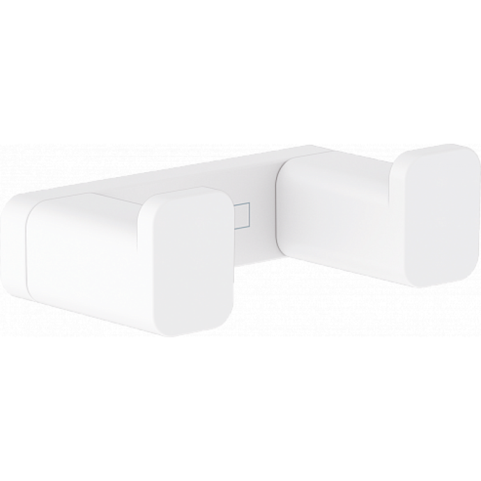 Крючок двойной Hansgrohe AddStoris белый матовый 41755700 - 0