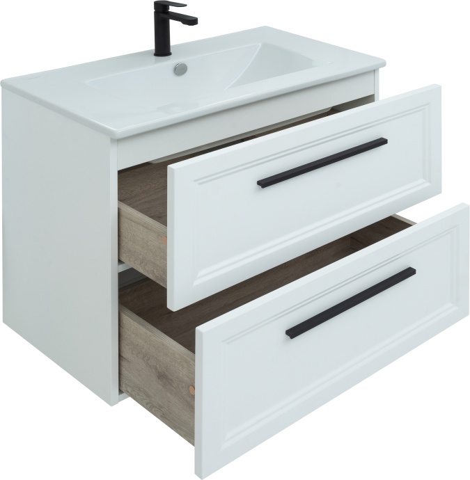 Тумба с раковиной STWORKI Эстерсунд 75 белая матовая 440912 - 9