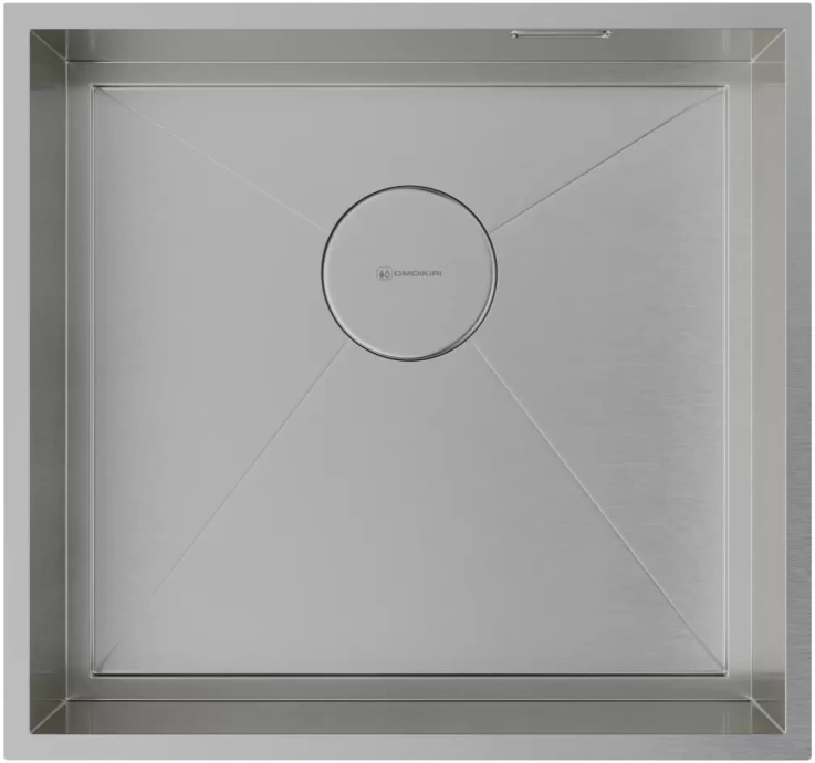 Мойка кухонная Omoikiri Kasen нержавеющая сталь  4997056 - 0