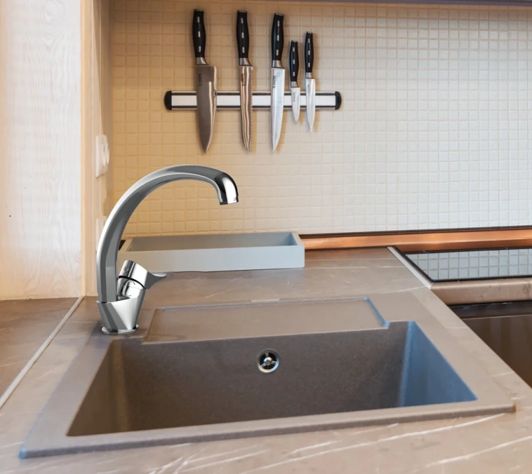 Смеситель для кухни GPD Florus хром MTE170 - 2