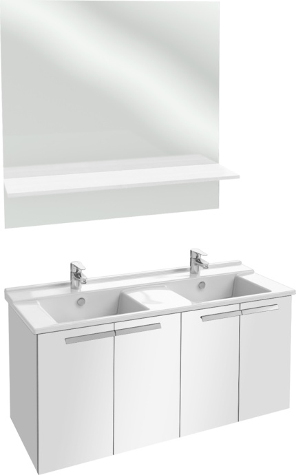 Мебель для ванной Jacob Delafon Struktura 120 белая - 0