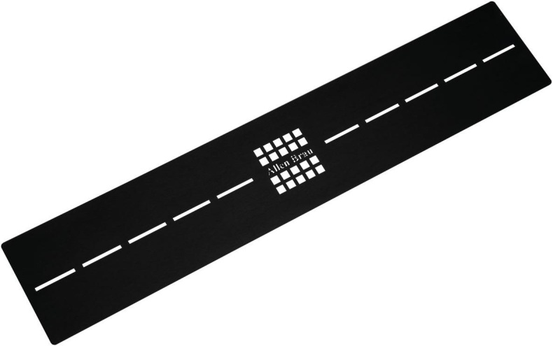 Накладка для сифона Allen Brau Infinity для поддона 90х90 черный матовый 8.210N2-BBA - 1