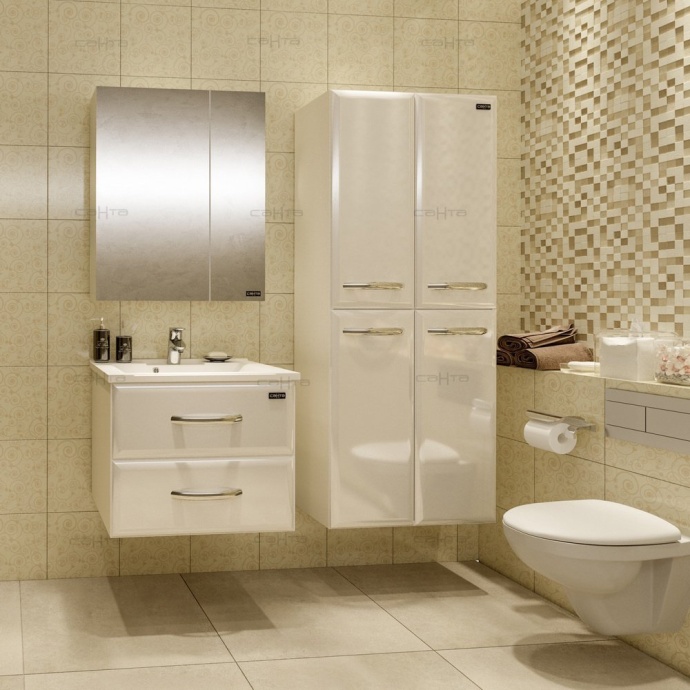 Зеркало-шкаф Санта Стандарт 57 см  113004 - 2