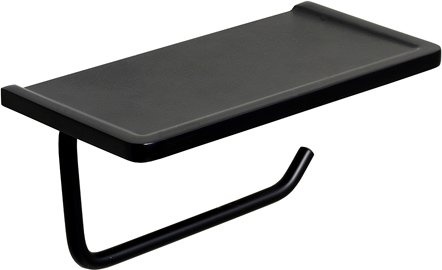 Держатель туалетной бумаги Wasserkraft K-1525 с полкой для телефона - 0